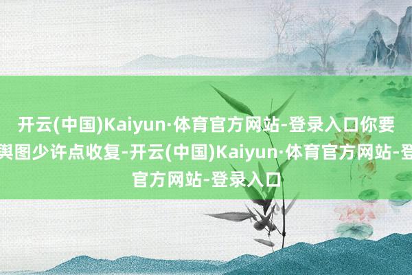 开云(中国)Kaiyun·体育官方网站-登录入口你要真追着舆图少许点收复-开云(中国)Kaiyun·体育官方网站-登录入口