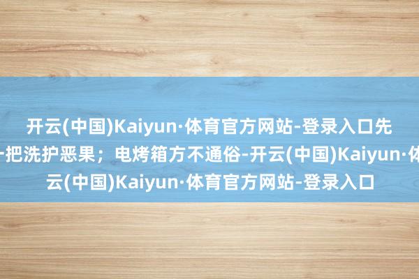 开云(中国)Kaiyun·体育官方网站-登录入口先带着衣着去现场体验一把洗护恶果；电烤箱方不通俗-开云(中国)Kaiyun·体育官方网站-登录入口
