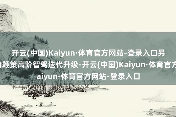 开云(中国)Kaiyun·体育官方网站-登录入口另一方面接续纵向鞭策高阶智驾迭代升级-开云(中国)Kaiyun·体育官方网站-登录入口