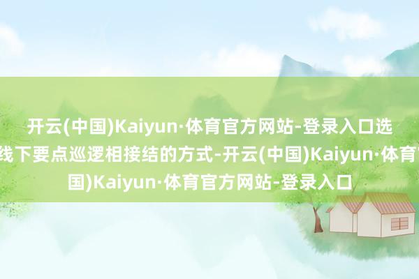 开云(中国)Kaiyun·体育官方网站-登录入口选拔线上视频巡检与线下要点巡逻相接结的方式-开云(中国)Kaiyun·体育官方网站-登录入口