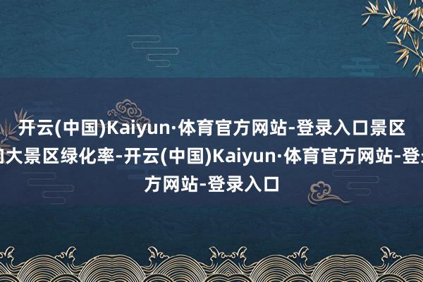 开云(中国)Kaiyun·体育官方网站-登录入口景区职工加大景区绿化率-开云(中国)Kaiyun·体育官方网站-登录入口