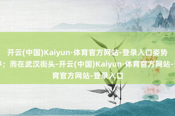 开云(中国)Kaiyun·体育官方网站-登录入口姿势稍稍不停;而在武汉街头-开云(中国)Kaiyun·体育官方网站-登录入口