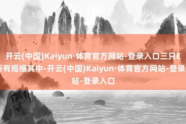 开云(中国)Kaiyun·体育官方网站-登录入口三只ETF所有规模其中-开云(中国)Kaiyun·体育官方网站-登录入口