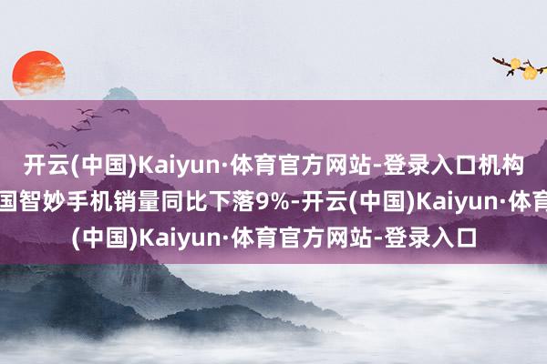 开云(中国)Kaiyun·体育官方网站-登录入口机构：2024年双十一中国智妙手机销量同比下落9%-开云(中国)Kaiyun·体育官方网站-登录入口