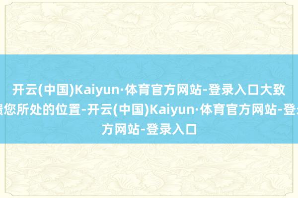 开云(中国)Kaiyun·体育官方网站-登录入口大致地反馈您所处的位置-开云(中国)Kaiyun·体育官方网站-登录入口