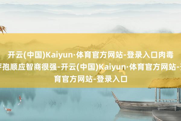开云(中国)Kaiyun·体育官方网站-登录入口肉毒杆菌的芽孢顺应智商很强-开云(中国)Kaiyun·体育官方网站-登录入口