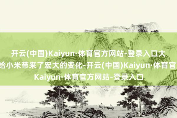 开云(中国)Kaiyun·体育官方网站-登录入口大齐的研发投资也给小米带来了宏大的变化-开云(中国)Kaiyun·体育官方网站-登录入口