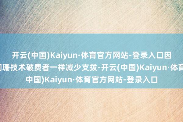 开云(中国)Kaiyun·体育官方网站-登录入口因为经济增长放缓或阑珊技术破费者一样减少支拨-开云(中国)Kaiyun·体育官方网站-登录入口